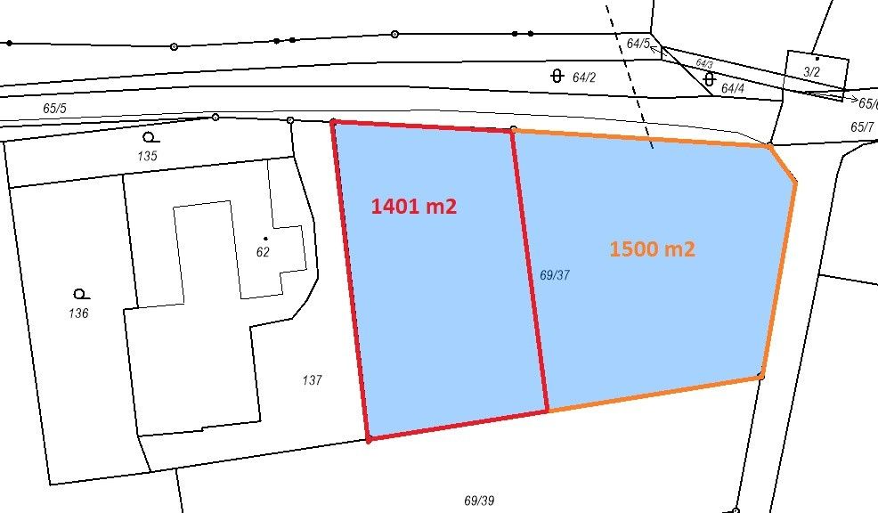 Pozemky pro bydlení, Chvalkovice v Čechách, 552 04, 1 500 m²