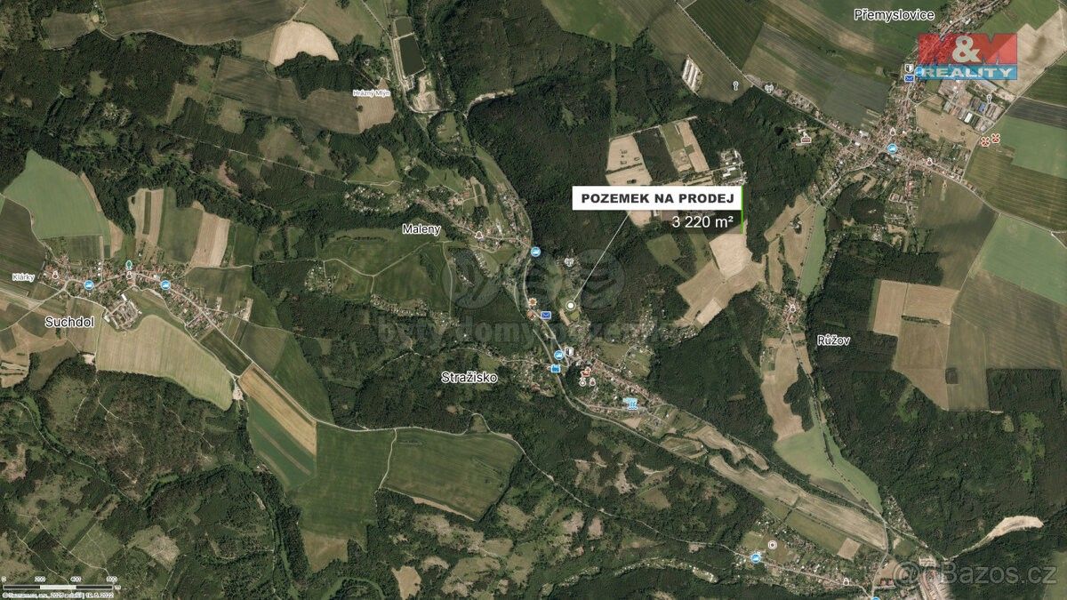 Prodej louka - Stražisko, 798 44, 3 220 m²