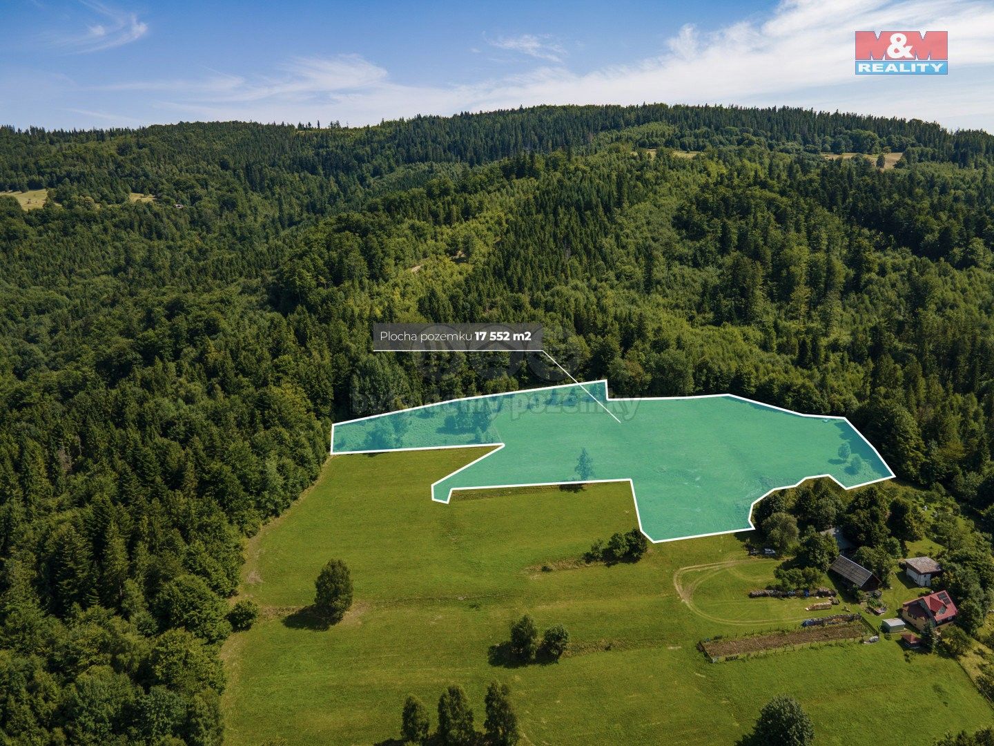 Zemědělské pozemky, Nýdek, 17 552 m²