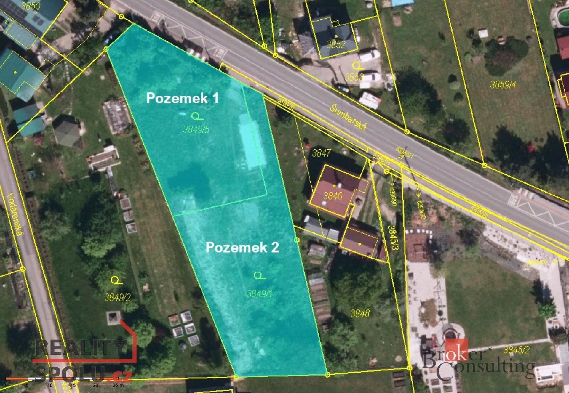 Prodej pozemek pro bydlení - Šumbarská, Petřvald, 876 m²