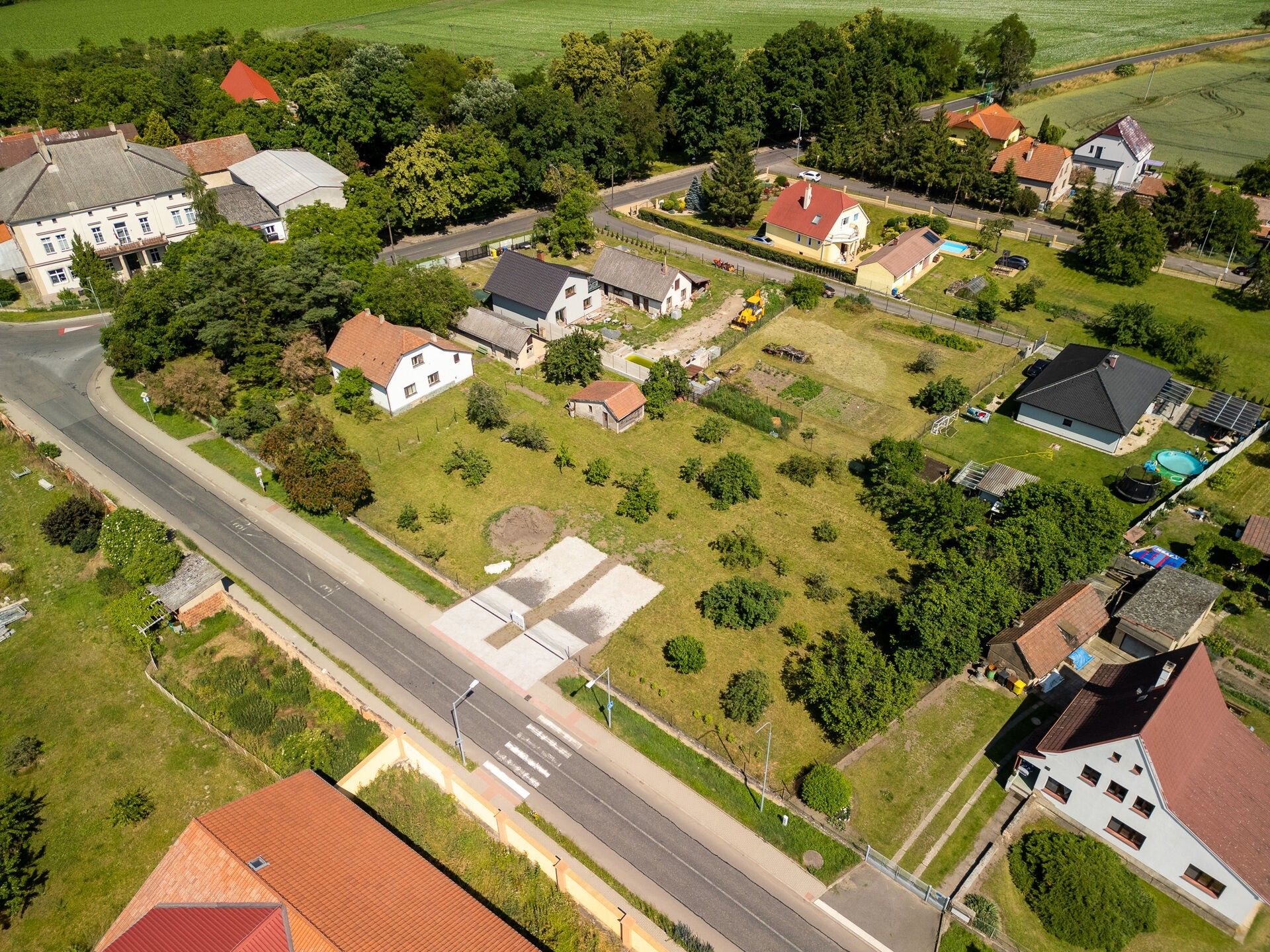 Pozemky pro bydlení, Milčice, 1 083 m²
