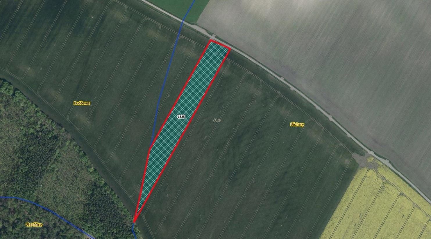 Zemědělské pozemky, Běchary, 12 202 m²