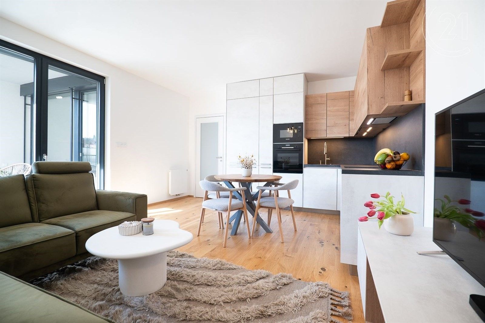2+kk, Závišova, Praha, 54 m²