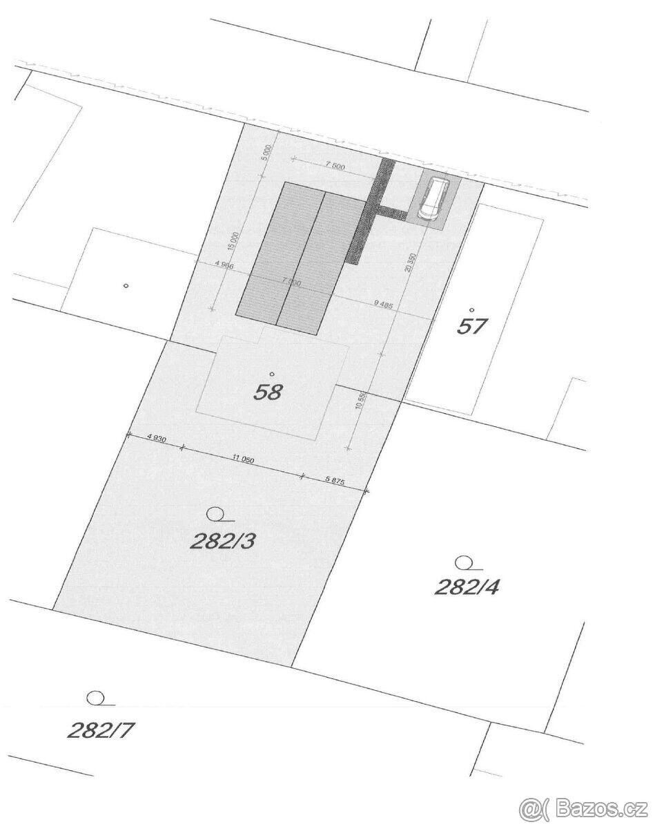 Prodej zahrada - Semčice, 294 46, 1 210 m²