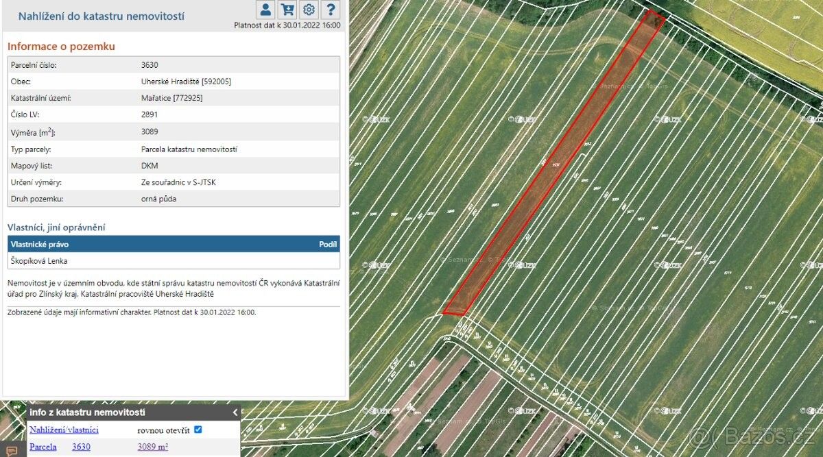 Prodej zemědělský pozemek - Uherské Hradiště, 686 05, 3 924 m²