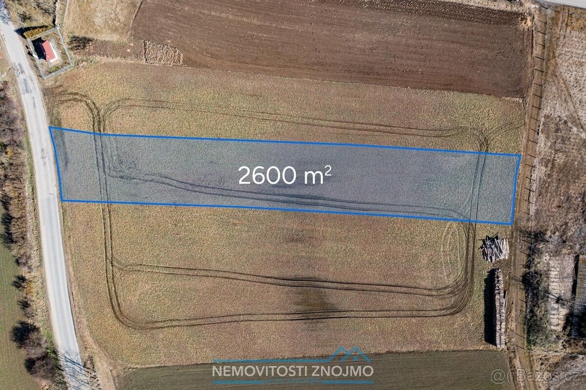 Pozemky pro bydlení, Hostim, 671 54, 2 600 m²