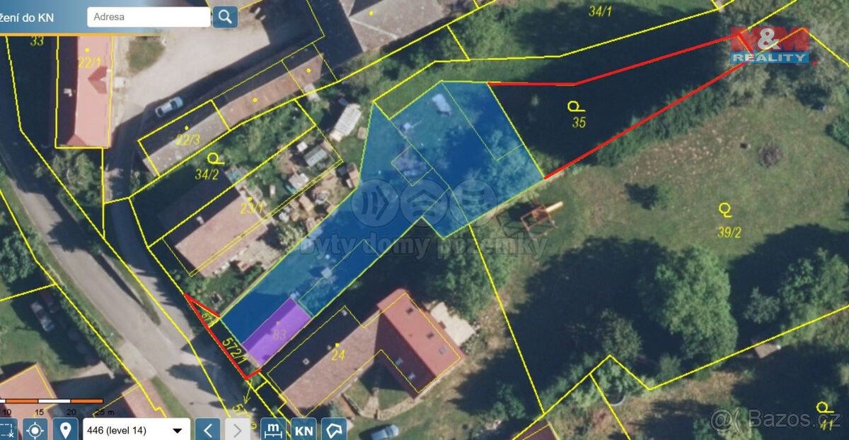 Prodej zahrada - Jičín, 506 01, 1 198 m²