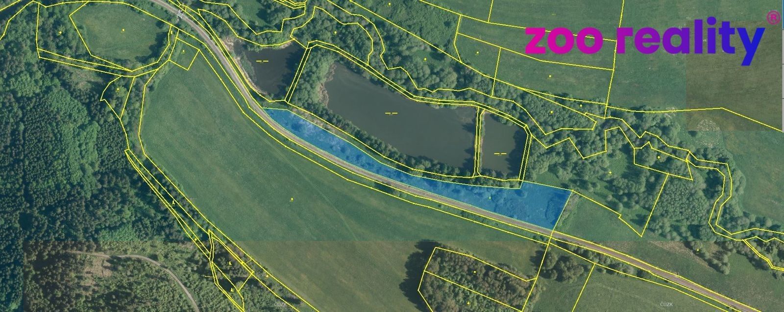 Louky, Kladenské Rovné, Kájov, 11 151 m²