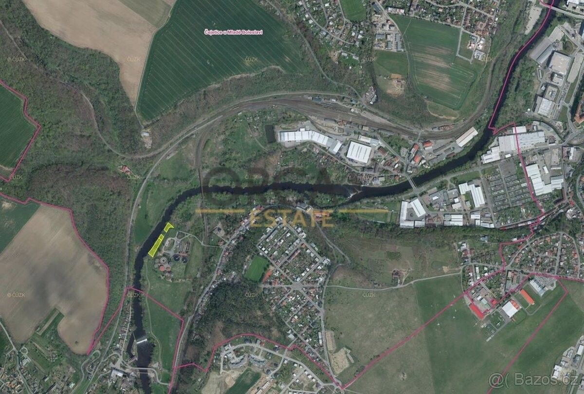 Prodej pozemek - Mladá Boleslav, 293 01, 1 210 m²