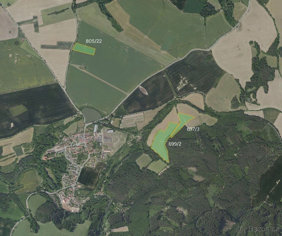 Zemědělské pozemky, Sedlčany, 264 01