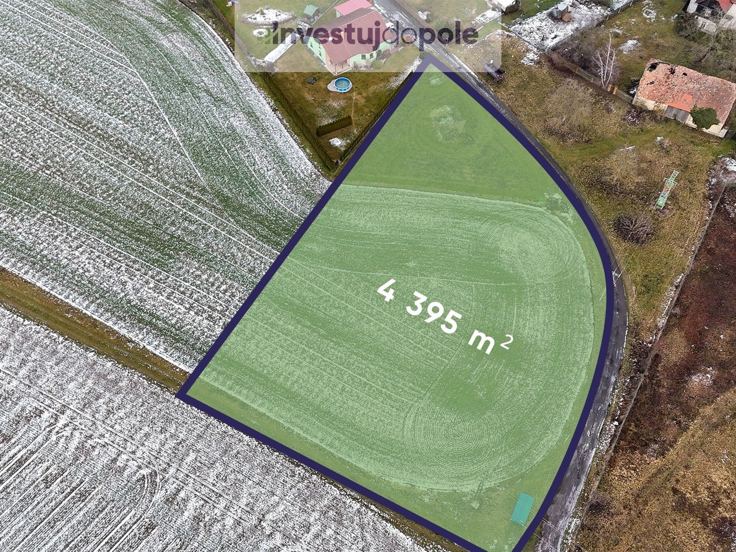 Pozemky pro bydlení, Kovanec, 2 198 m²