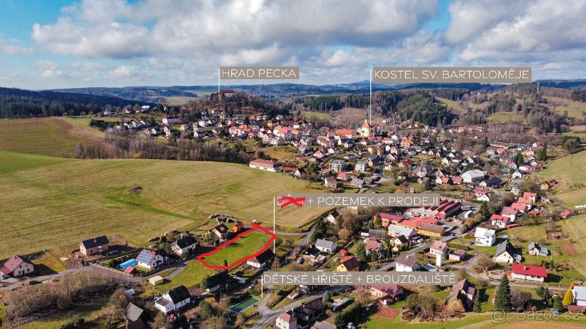 Pozemky pro bydlení, Pecka, 507 82, 1 399 m²