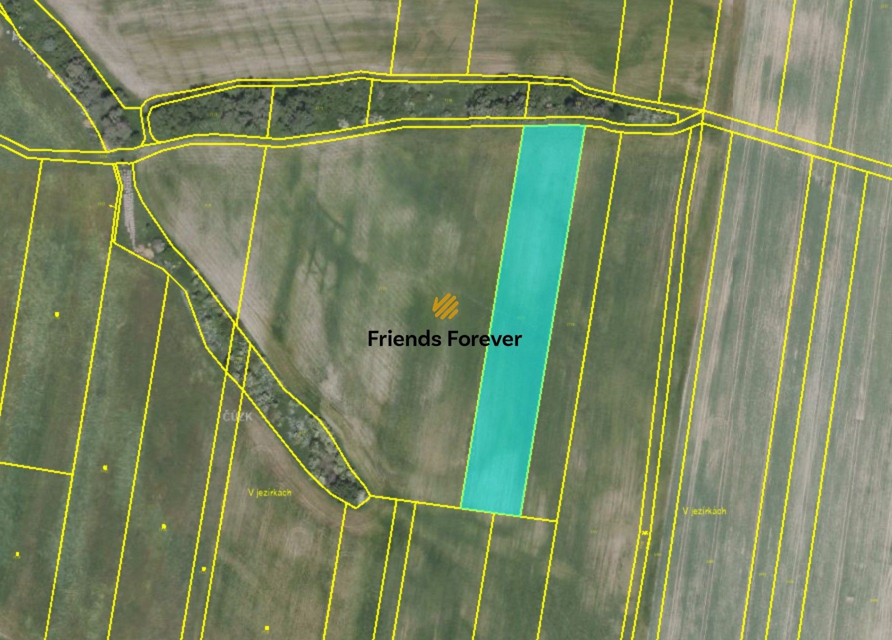 Zemědělské pozemky, Krušovice, 7 411 m²