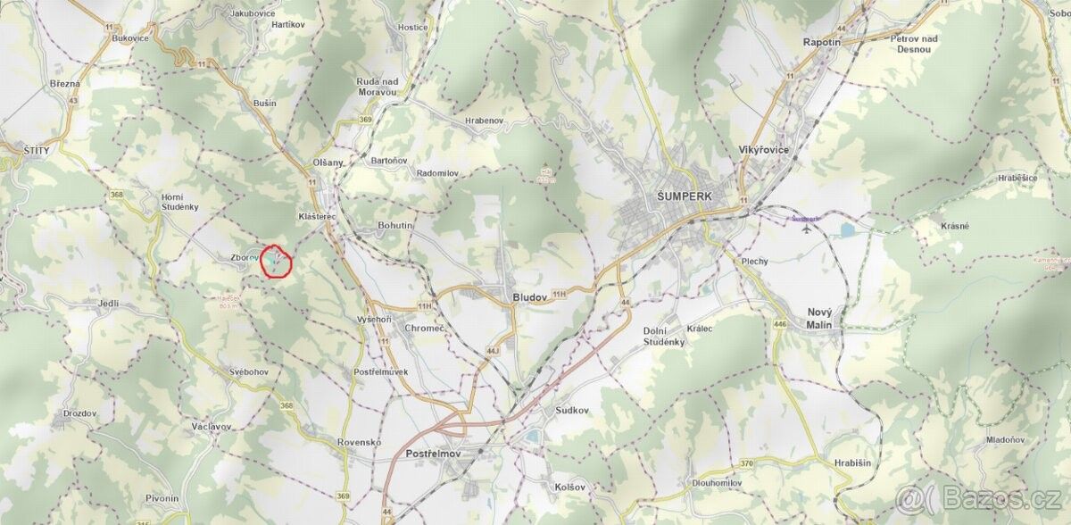 Prodej les - Zábřeh, 789 01, 5 624 m²