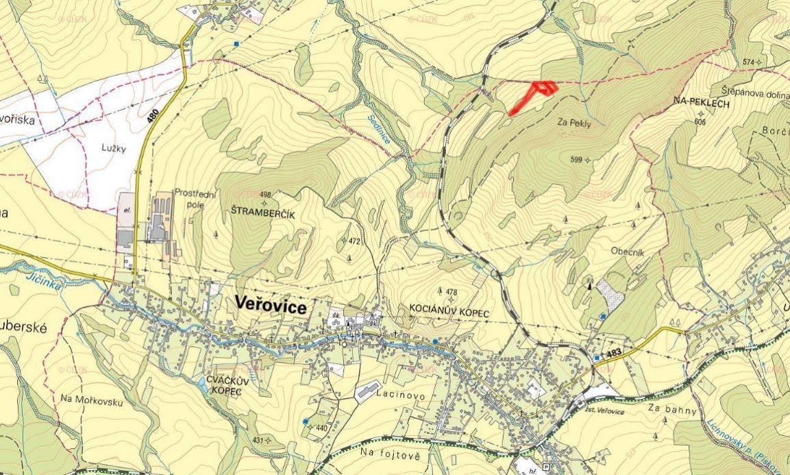 Prodej zemědělský pozemek - Veřovice, 742 73, 9 985 m²