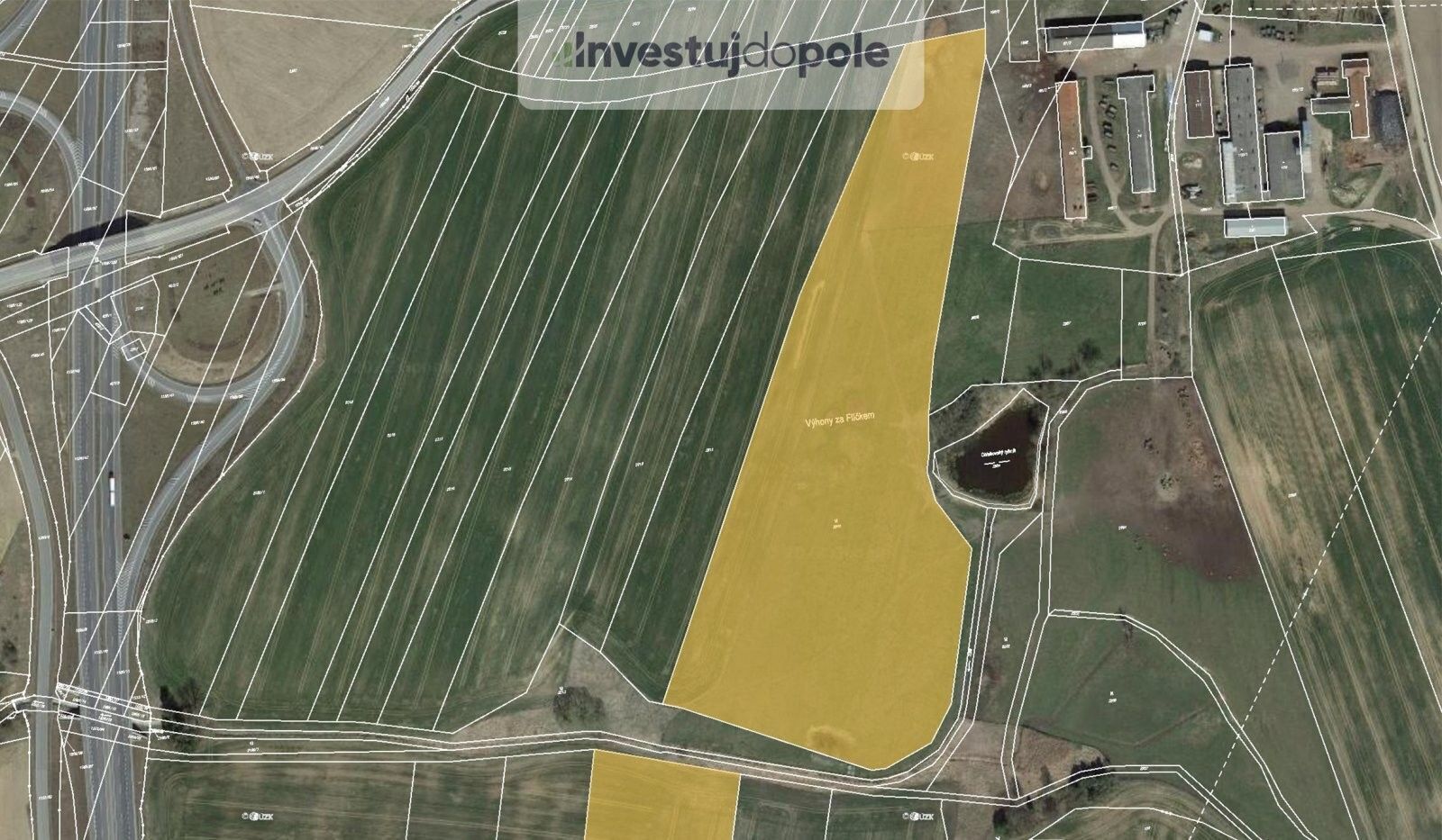 Louky, Zvěrotice, 61 312 m²