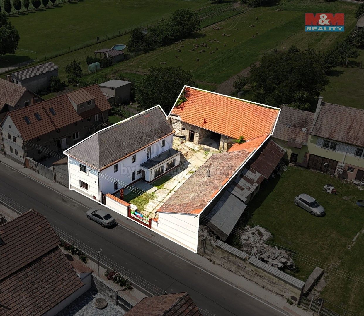 Rodinné domy, Libkovice pod Řípem, 490 m²