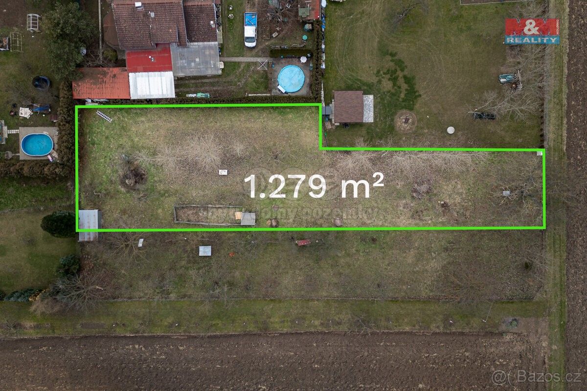 Pozemky pro bydlení, Dub nad Moravou, 783 75, 1 279 m²