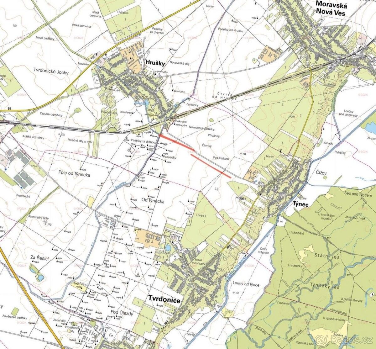Zemědělské pozemky, Týnec u Břeclavě, 691 54
