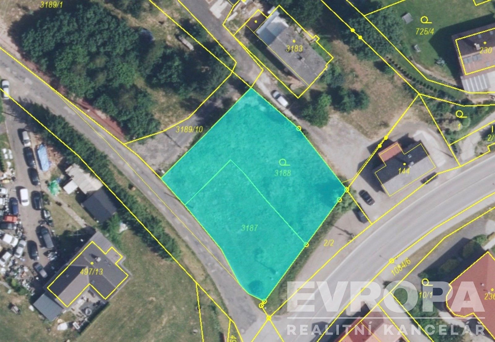 Pozemky pro bydlení, Nová Paka, 1 201 m²