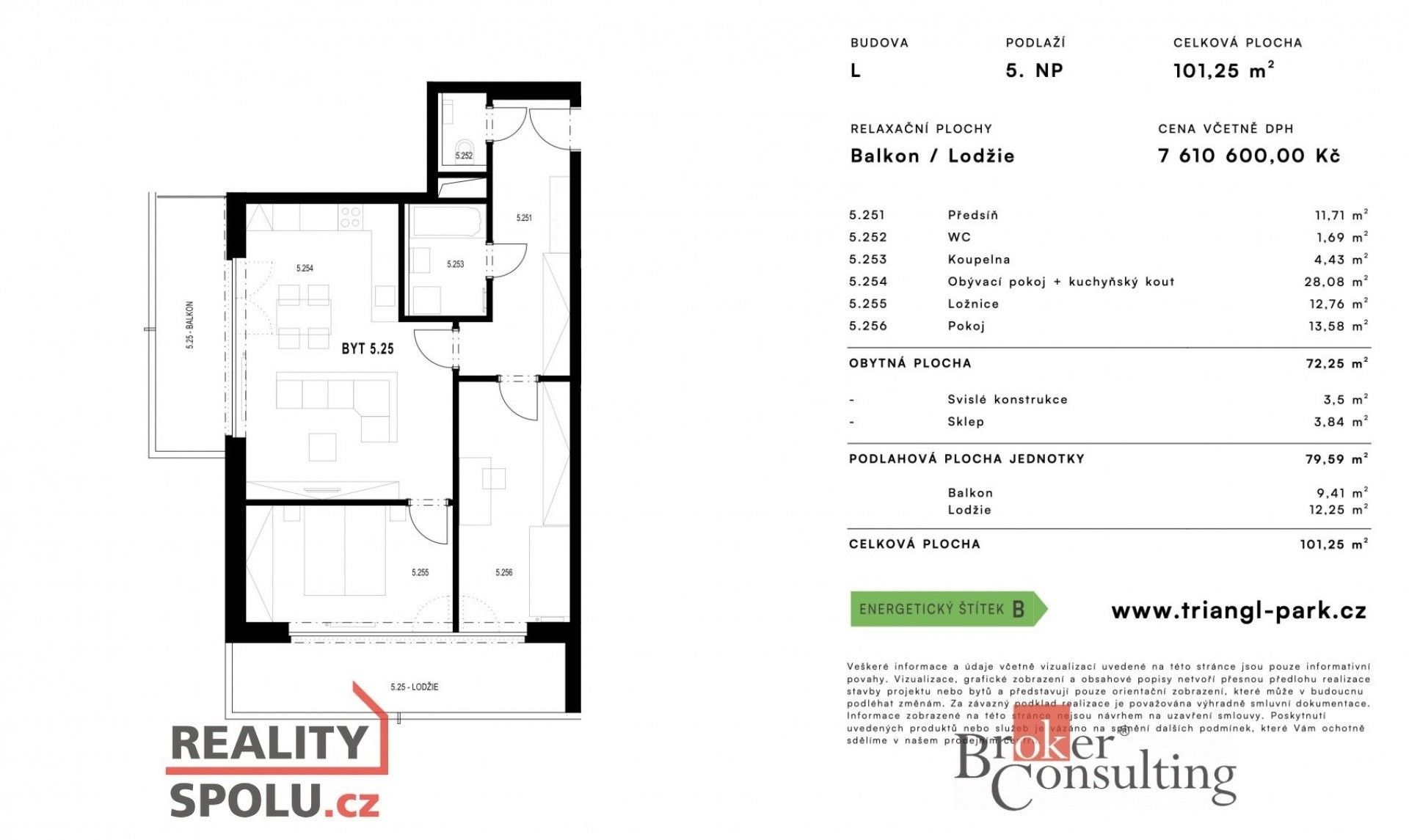 Prodej byt 3+kk - Měděná,Jižní Předměstí,Plzeň, 97 m²