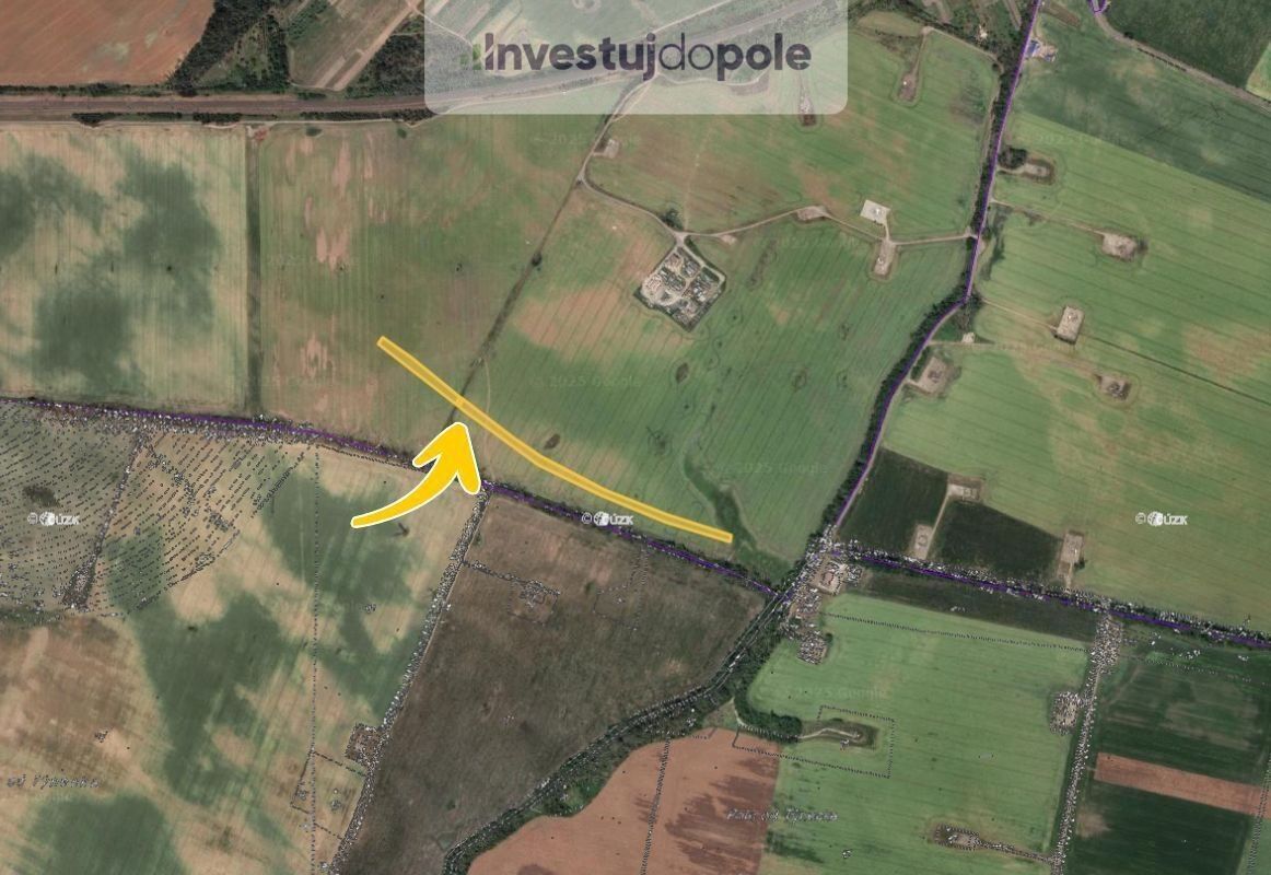 Prodej zemědělský pozemek - Hrušky, 3 162 m²