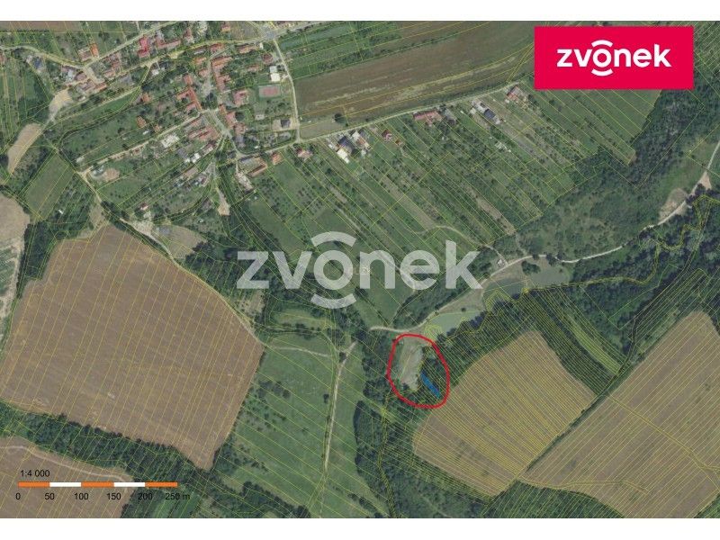 Lesy, Mistřice, 1 535 m²