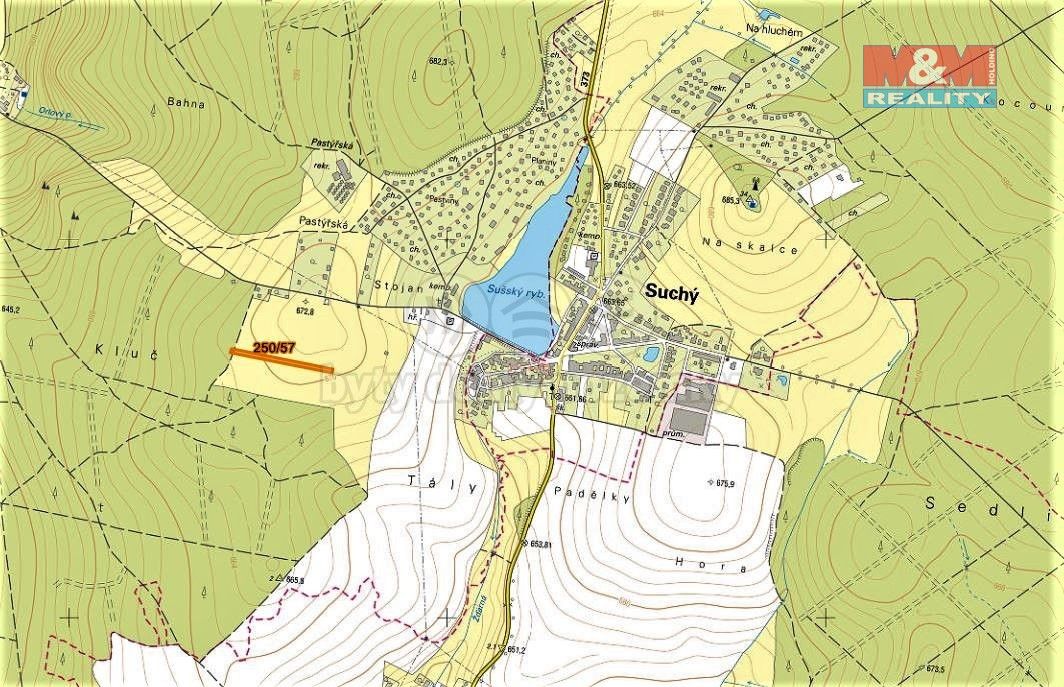 Prodej louka - Boskovice, 680 01, 2 885 m²