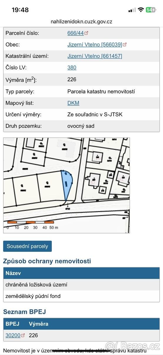 Prodej pozemek pro bydlení - Krnsko, 294 31, 37 m²