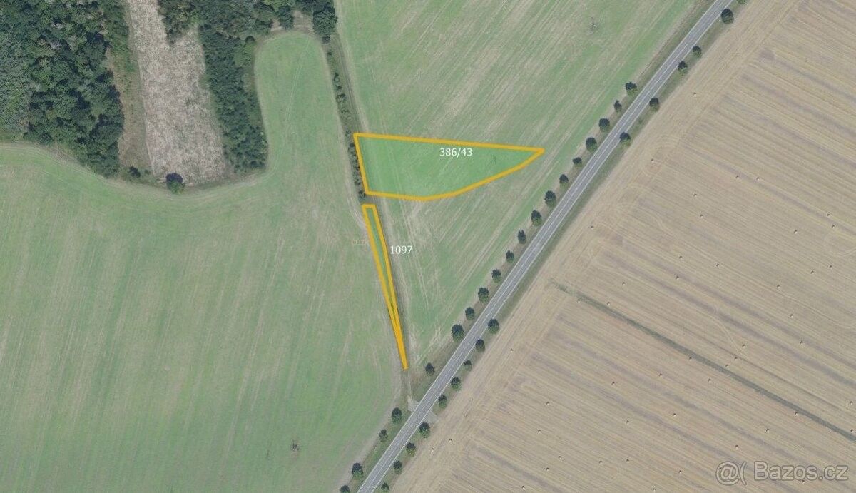 Prodej zemědělský pozemek - Sány, 289 06, 98 m²