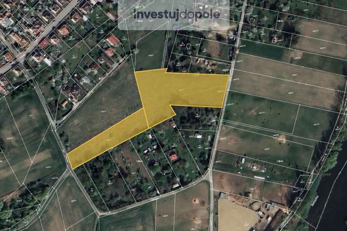 Zemědělské pozemky, K Berounce, Praha, 9 744 m²