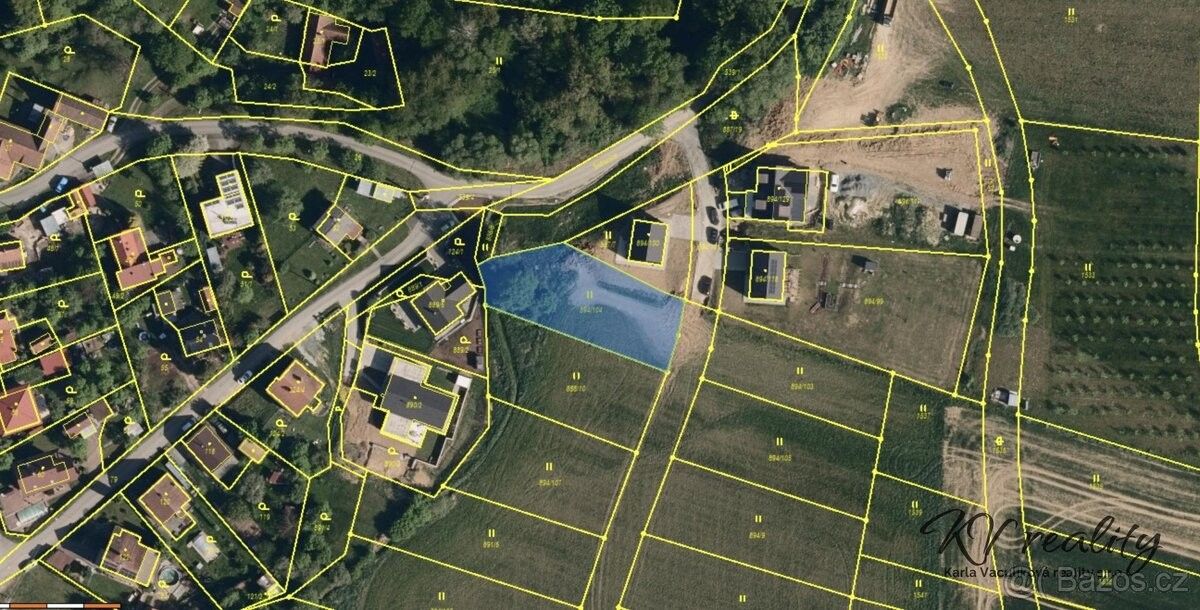 Pozemky pro bydlení, Želechovice nad Dřevnicí, 763 11, 1 096 m²