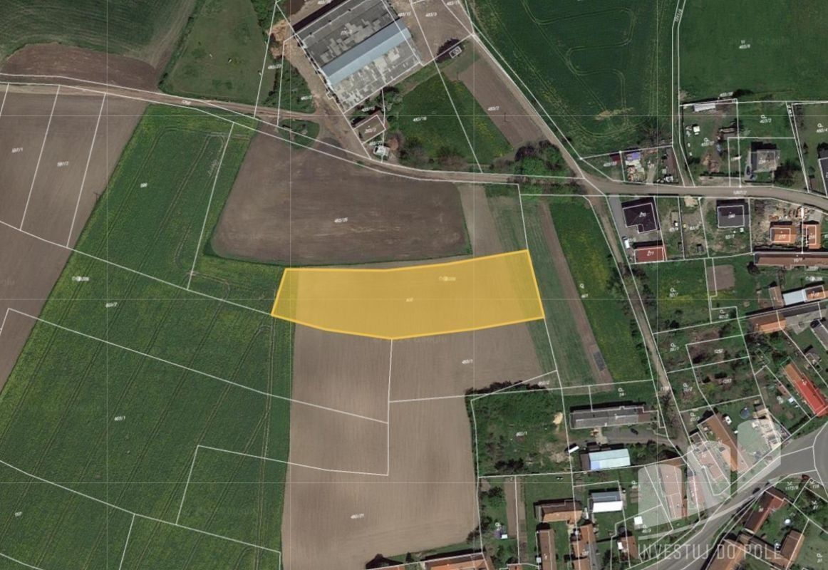Zemědělské pozemky, Jíkev, 4 582 m²