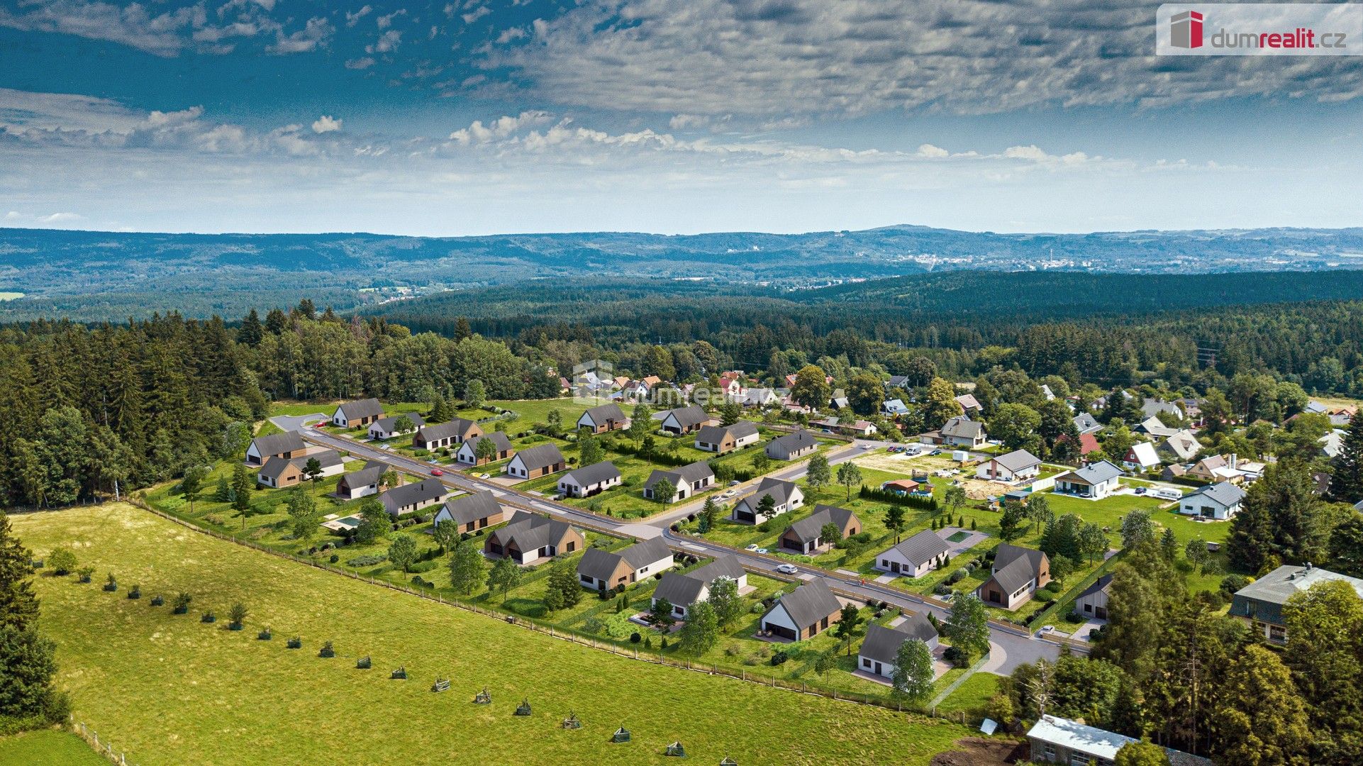 Pozemky pro bydlení, Krásné, Tři Sekery, 1 120 m²