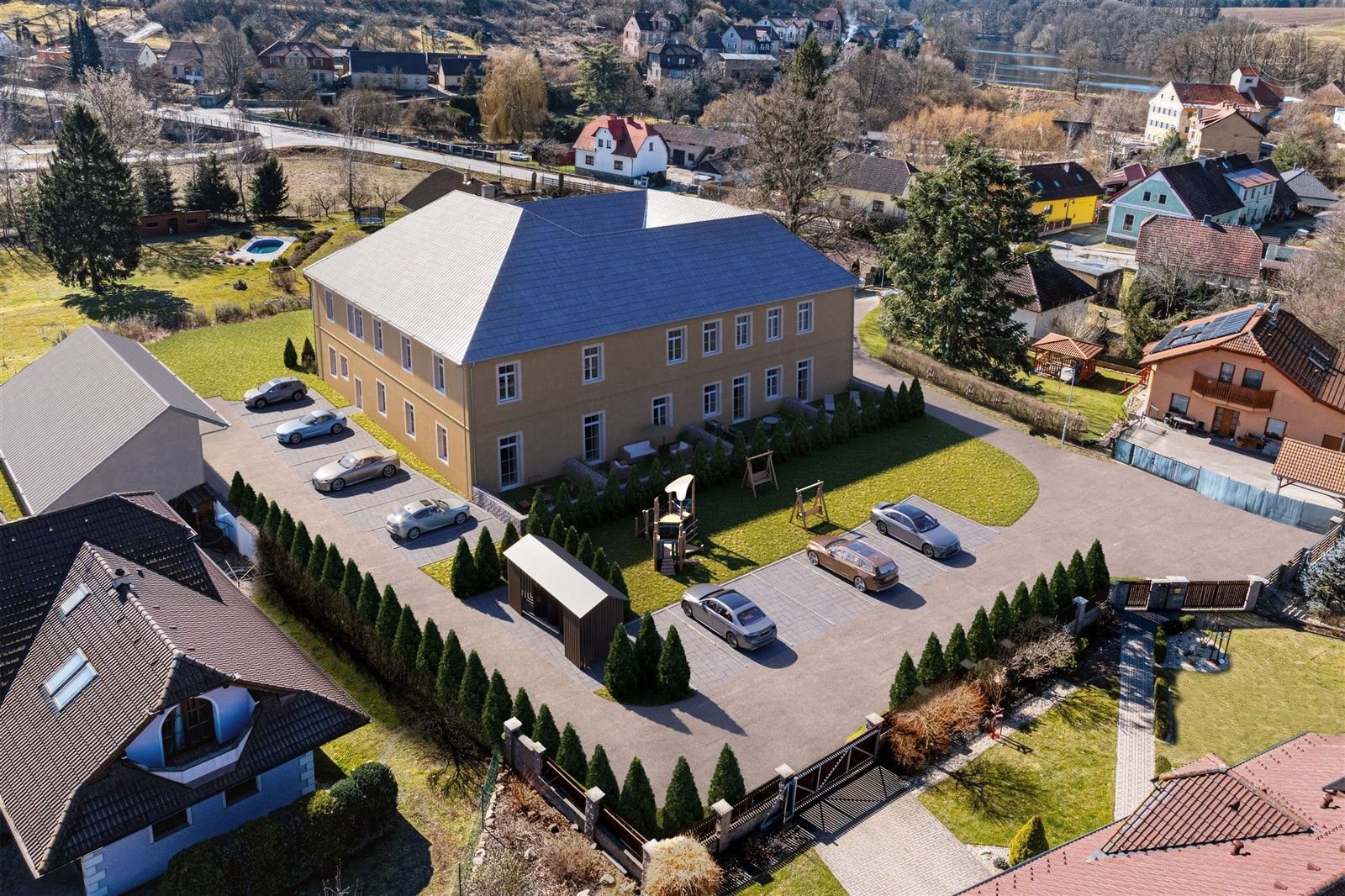 3+kk, Blanická, Postupice, 83 m²