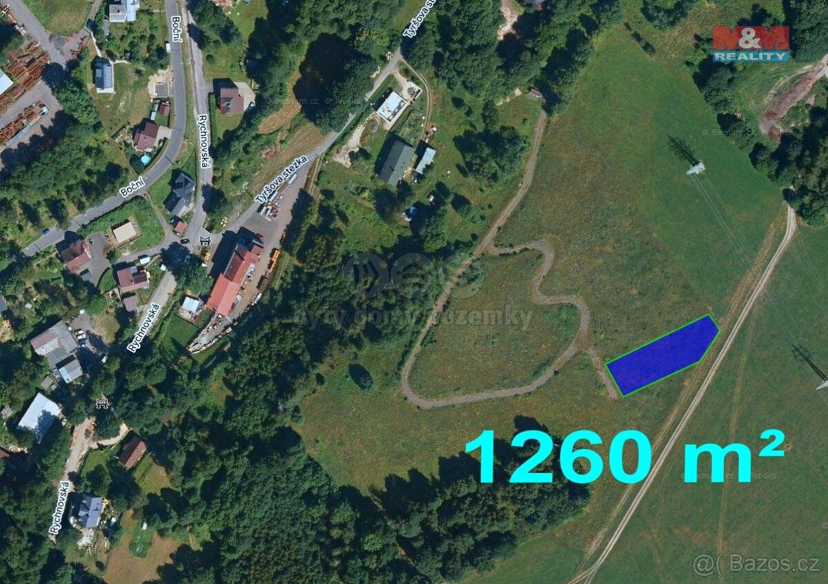 Prodej pozemek - Jablonec nad Nisou, 468 01, 1 260 m²