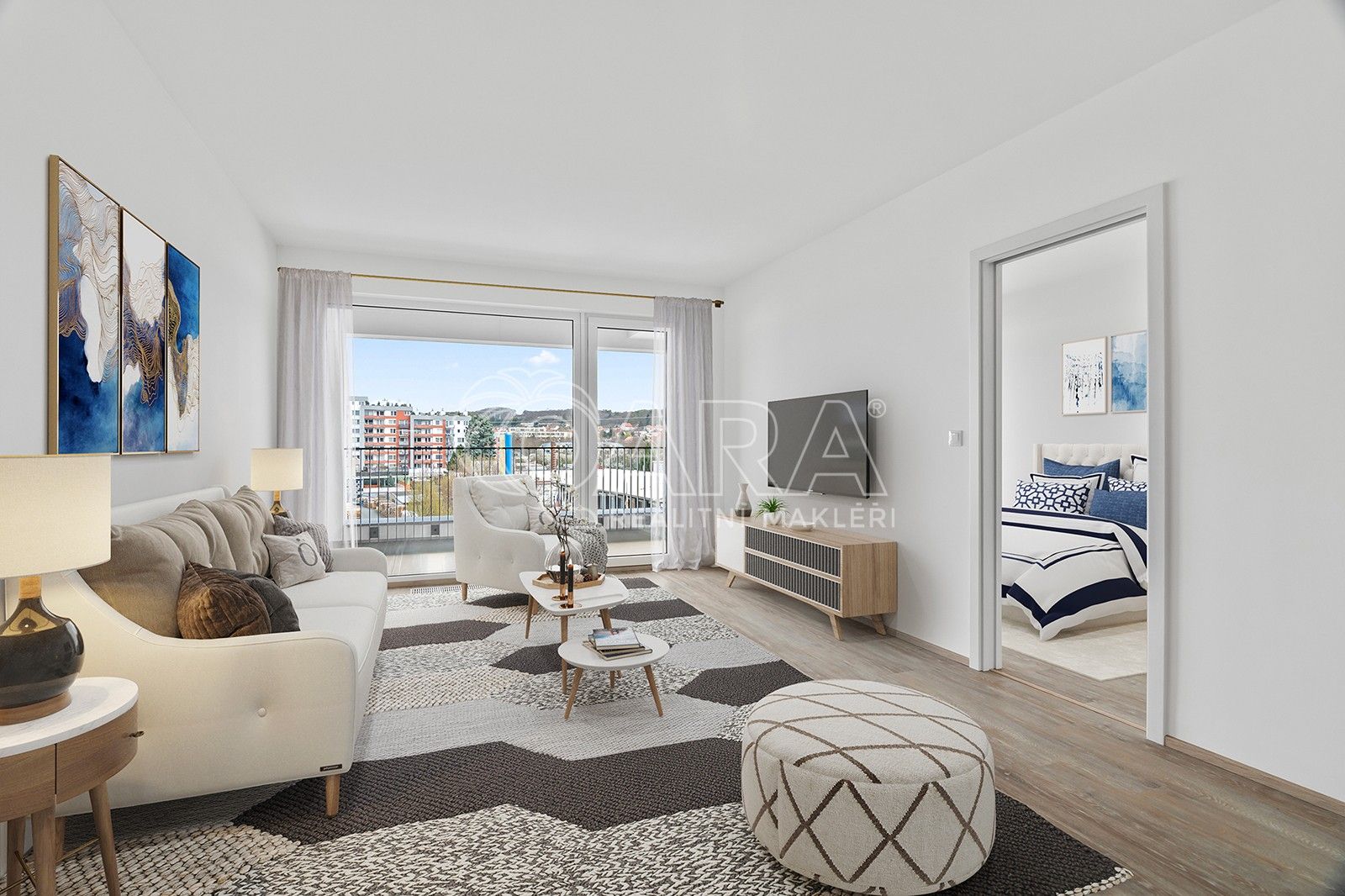 2+kk, U Tesly, Praha, 53 m²
