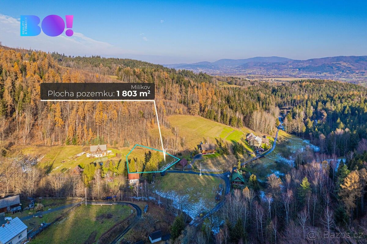 Prodej pozemek pro bydlení - Milíkov u Jablunkova, 739 81, 1 803 m²