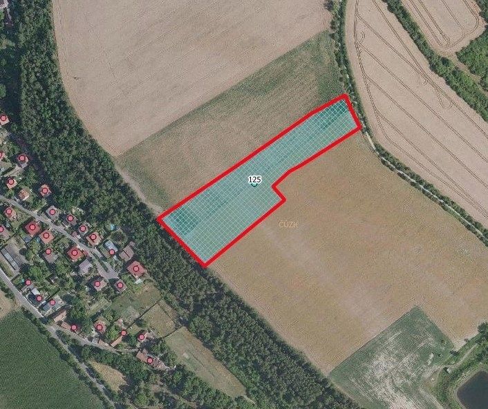 Zemědělské pozemky, Všetaty, 16 470 m²