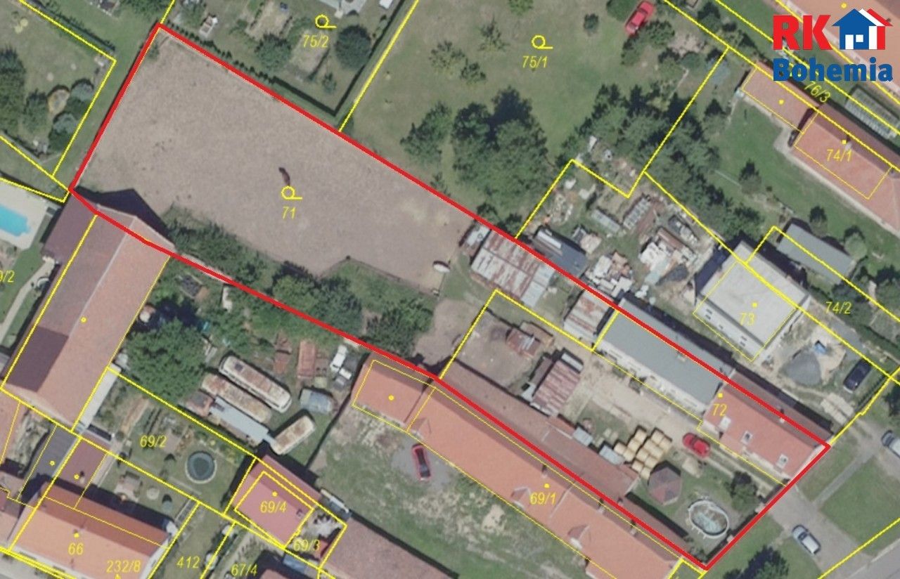 Prodej pozemek pro bydlení - Bylany, Chrášťany, 2 266 m²