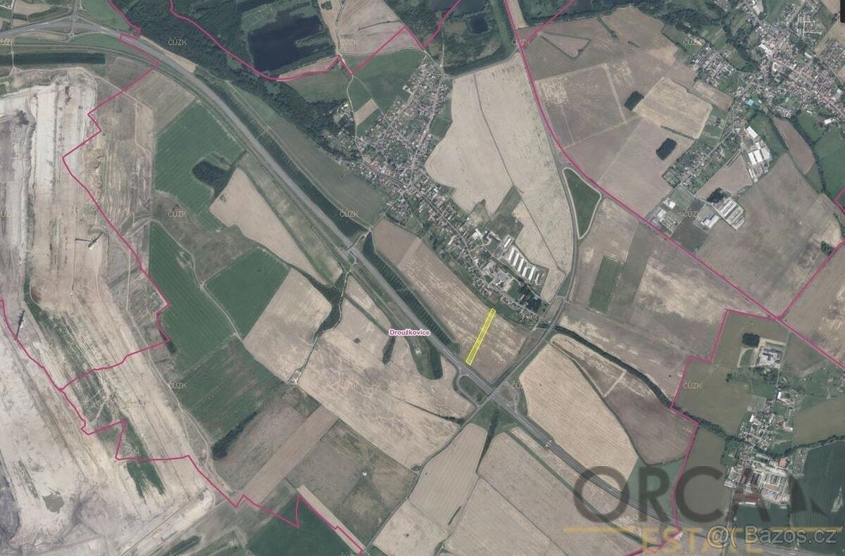 Prodej zemědělský pozemek - Droužkovice, 431 44, 2 328 m²