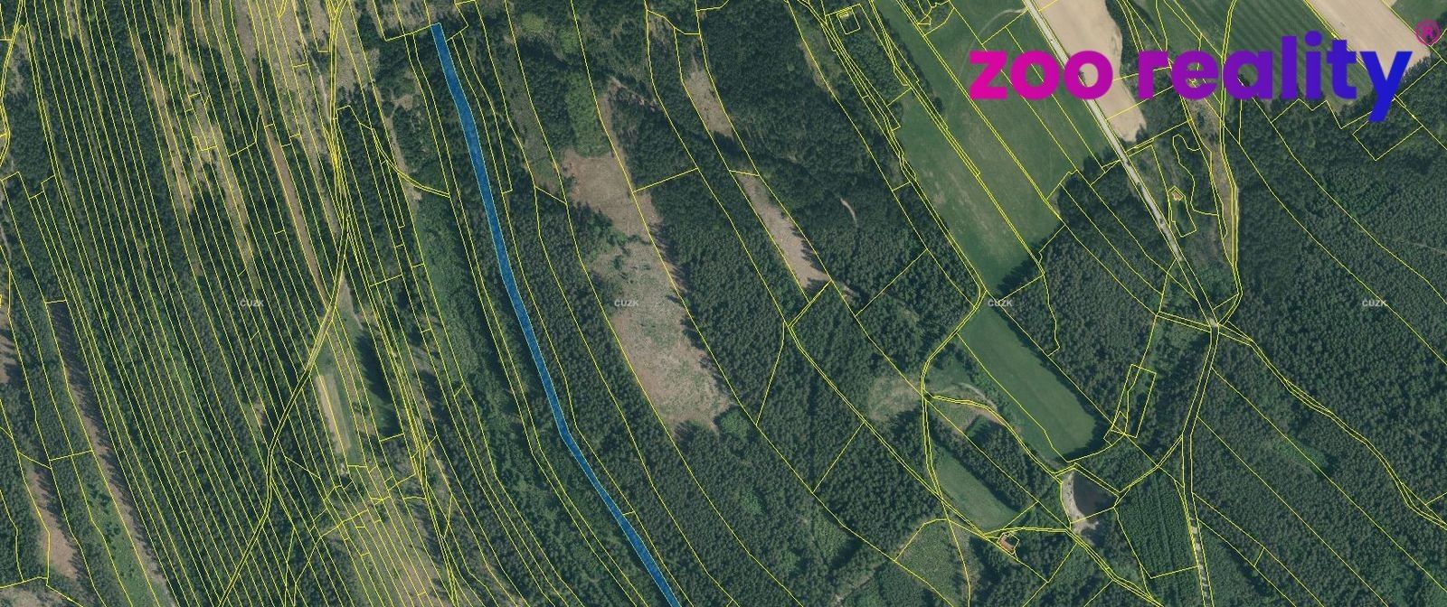Lesy, Deštná, 4 056 m²