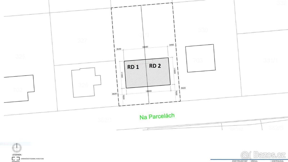 Prodej pozemek pro bydlení - Český Brod, 282 01, 1 004 m²