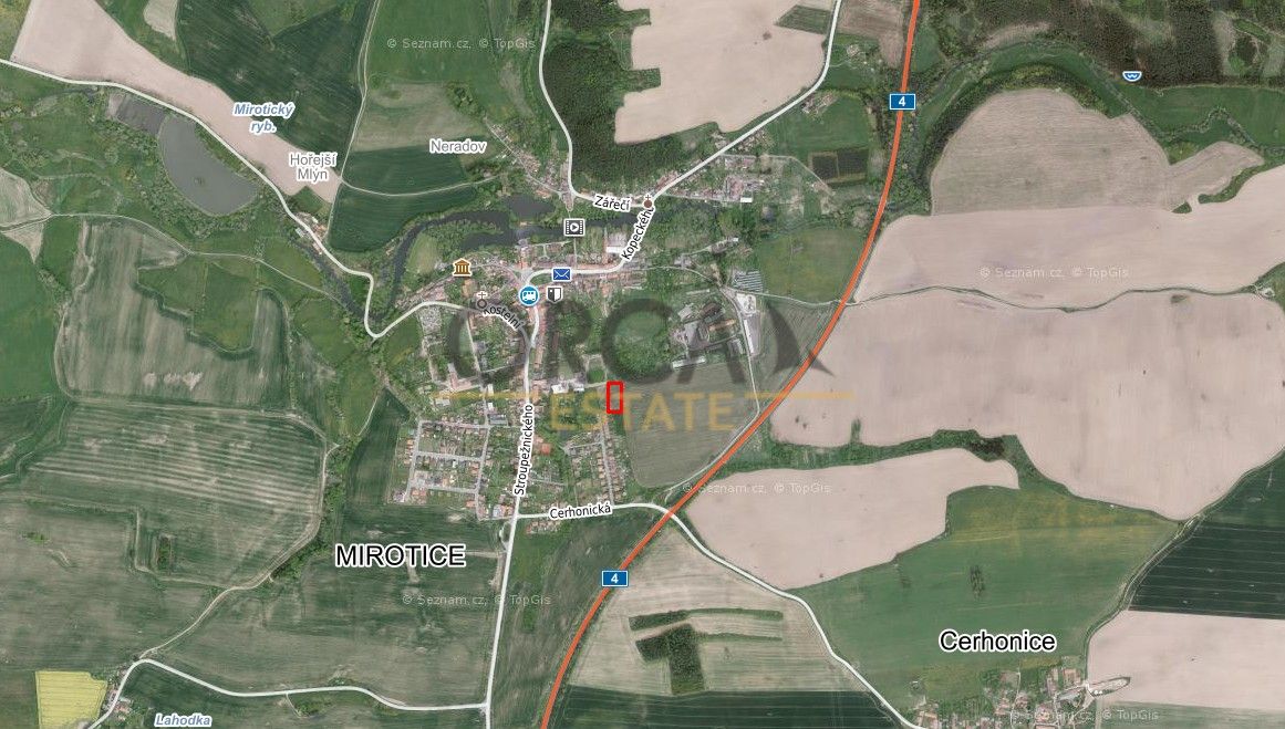 Prodej zemědělský pozemek - Mirotice, 398 01, 2 999 m²