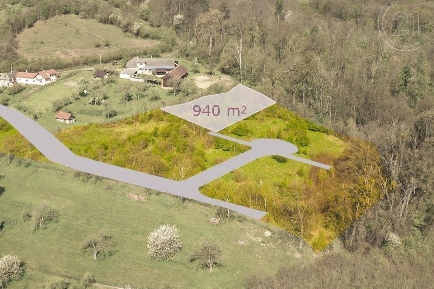 Pozemky pro bydlení, Choryně, 940 m²