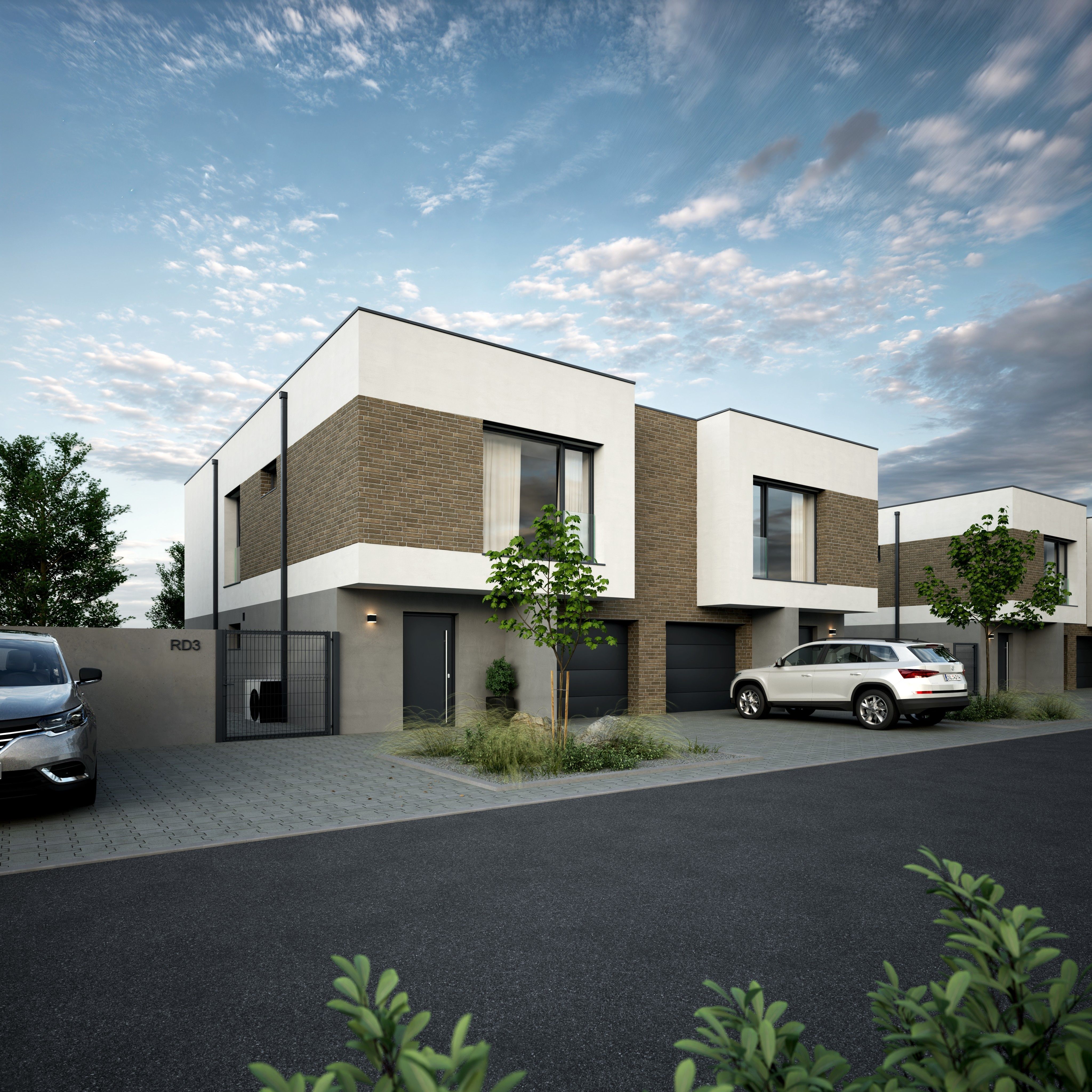 Rodinné domy, Krunertova, Hradec Králové, 160 m²