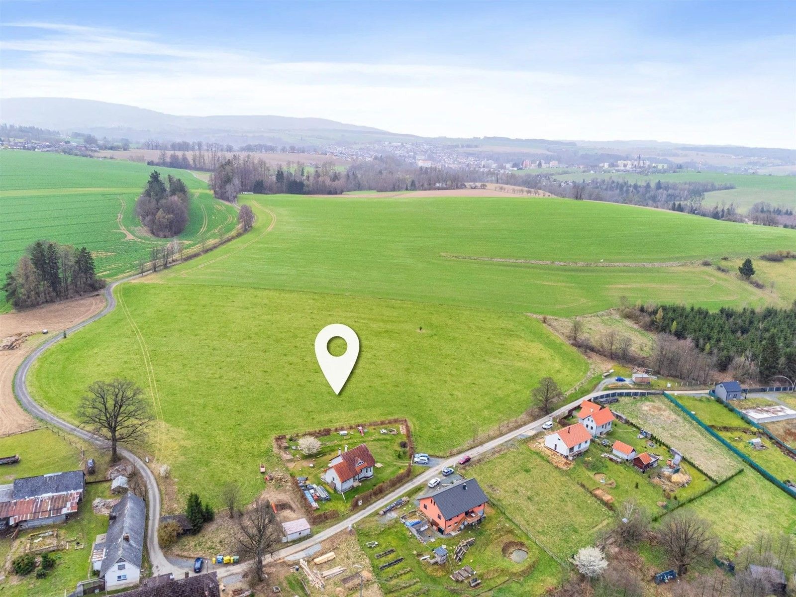 Prodej pozemek pro bydlení - Hamry, Hradec, 1 097 m²