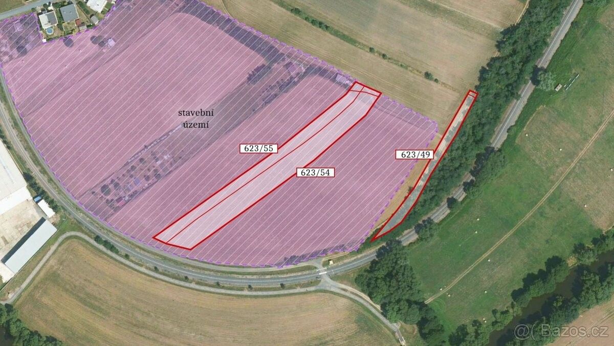 Zemědělské pozemky, Zruč nad Sázavou, 285 22, 5 369 m²