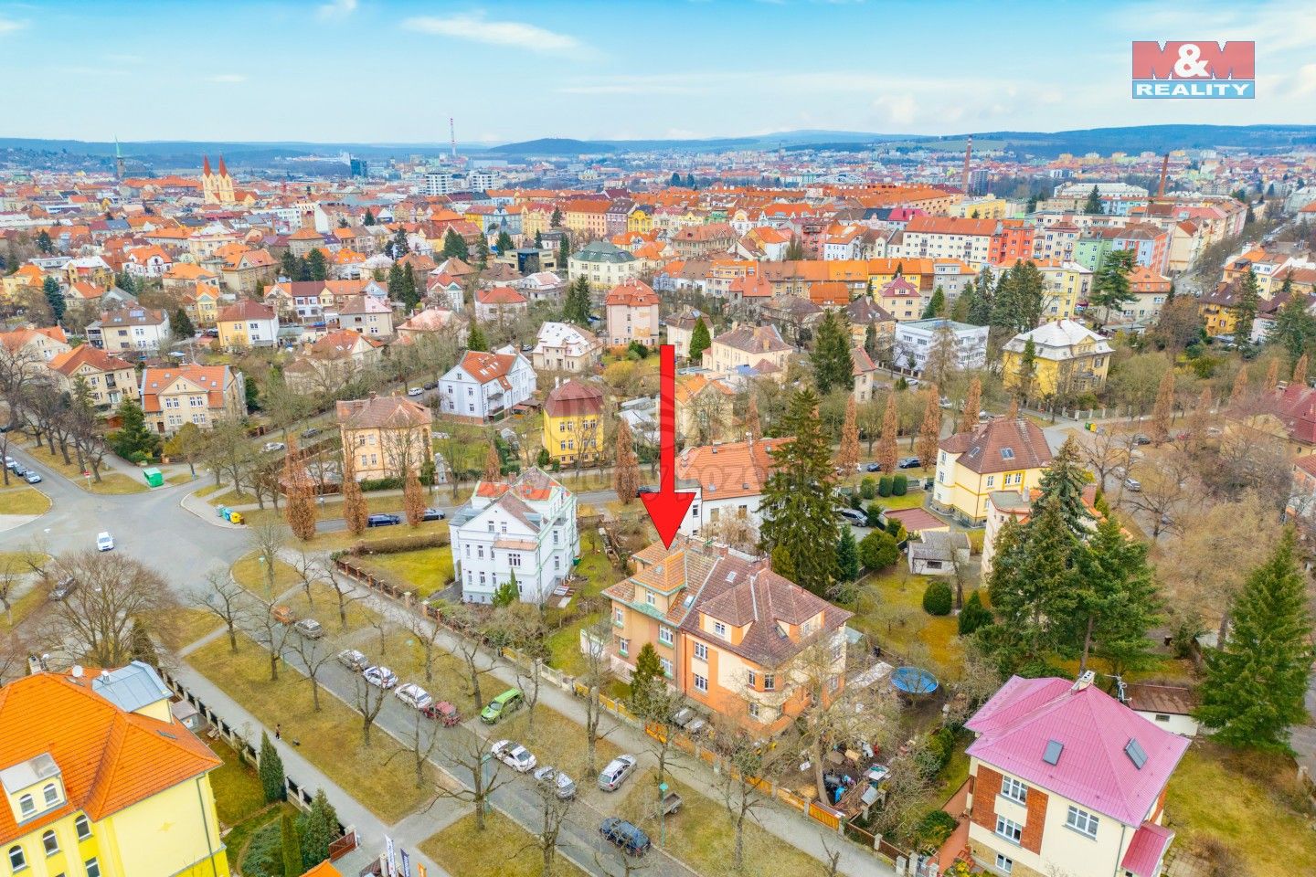 Rodinné domy, Schwarzova, Plzeň, 250 m²