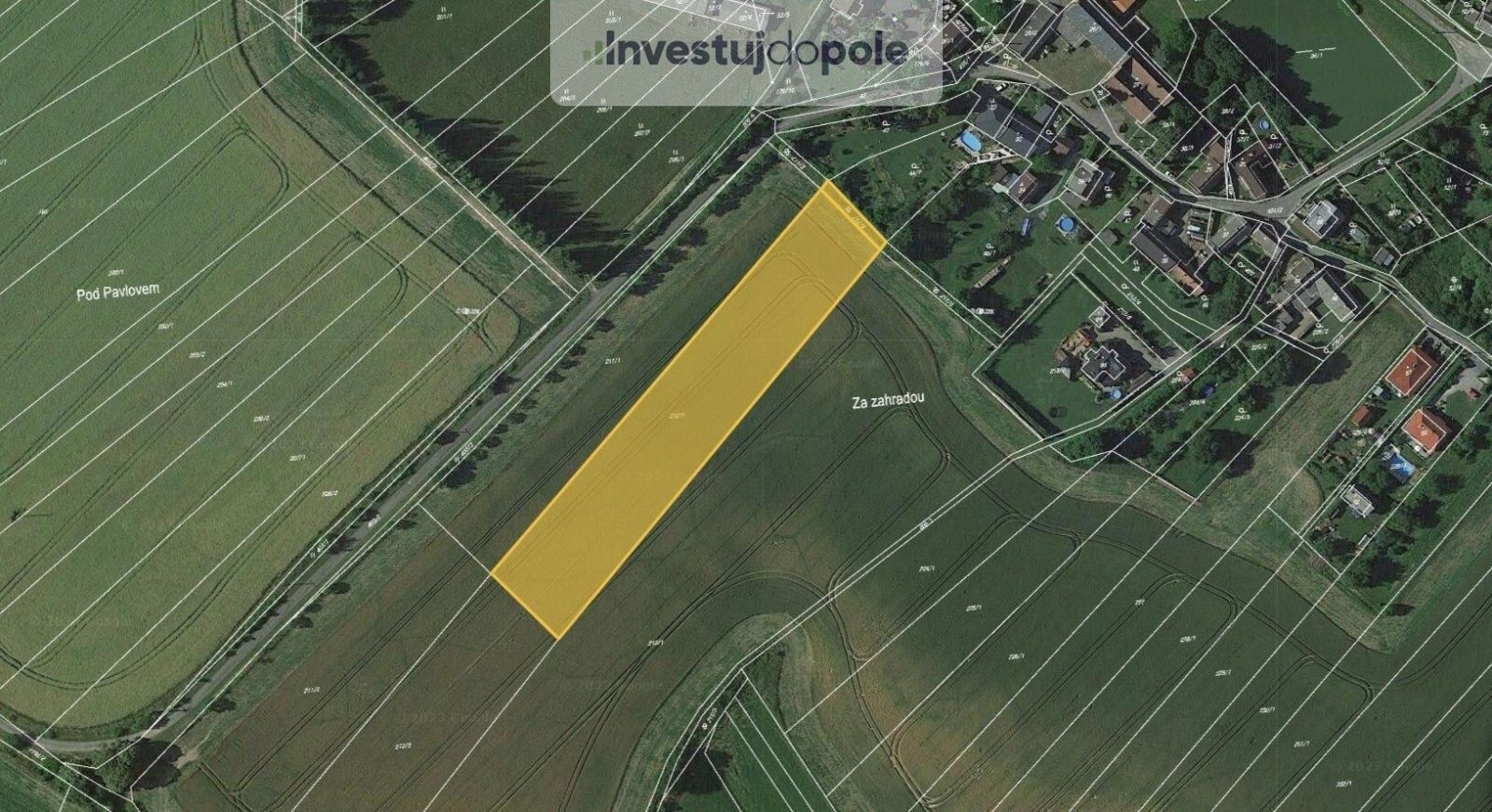 Zemědělské pozemky, Pavlov, 3 386 m²